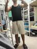 Homlean户外工装短裤男夏季薄款休闲美式速干透气运动裤子HJ55黑色3XL 实拍图