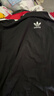 阿迪达斯（adidas）三叶草男女款 3-STRIPES TEE 短袖 KB2459 黑色 M 实拍图