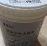 嘉宝莉水性木器漆改色家具翻新漆衣柜木门改色油漆木器漆环保漆 白色1kg 实拍图