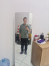 皮尔卡丹（pierre cardin）真口袋纯棉免烫衬衫男士宽松版七分袖衬衣工装作服男装外套春秋 高质量纯棉料七分袖5008(灰绿色) XL 130斤-155斤 实拍图