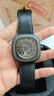 SEVENFRIDAY七个星期五P系列方盘皮带潮流自动机械表防水男表礼物推荐 P2B/02  实拍图