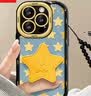 孜泰适用苹果18/17手机壳iphone18ProMax/17ProMax保护套带手机支架个性创意【星星支架-送挂绳】 实拍图