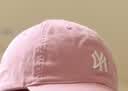 MLB官方 KARINA同款男女时尚百搭软顶棒球帽遮阳帽户外夏季CP77 洛杉矶道奇队/深粉色 均码 实拍图