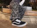 VANS范斯官方 升级款ComfyCush Old Skool经典黑运动鞋VN0A3WMAVNE 黑色 36.5 实拍图