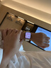 Apple/苹果 Watch S11 智能手表GPS款42毫米玫瑰金色铝金属表壳淡桃粉色运动型表带S/M MEUN4CH/B 实拍图