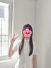 浪莎白衬衫短袖女夏季薄款宽松通勤职业西装衬衫女装气质正装白色衬衣 实拍图
