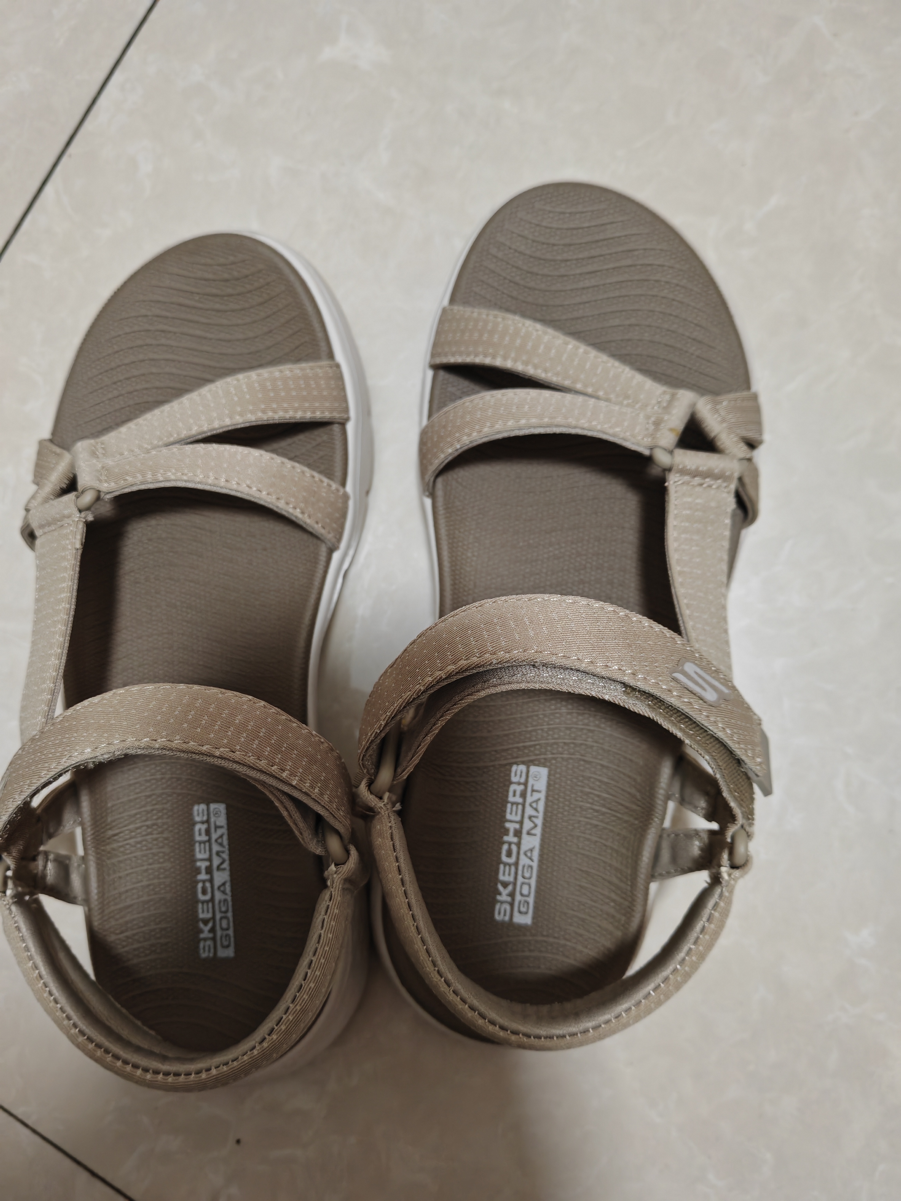 斯凯奇（Skechers）凉鞋女士夏季休闲鞋户外凉拖鞋透气溯溪沙滩鞋141451 实拍图