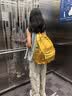 SHUKIKU果果蔬时尚休闲旅游轻便大学初高中生男女超轻背包 香蕉黄L码 实拍图