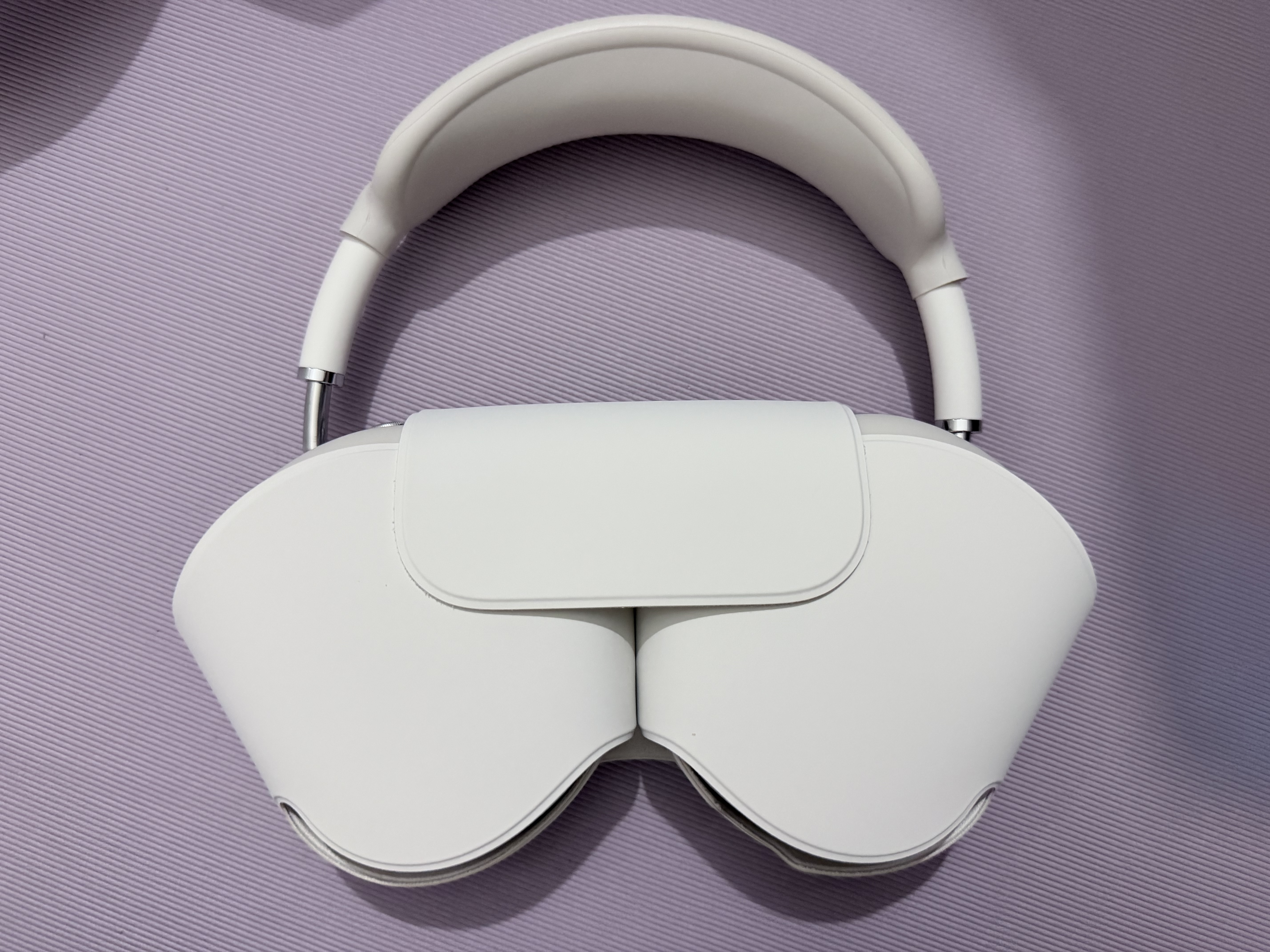 NACCITY适用苹果airpods max保护套airpodsmax保护壳头戴式耳罩1/2代四件套头梁紫色透明硅胶星光色耳垫 【4件套】透明+星光色 苹果 AirPods Max2 晒单实拍图