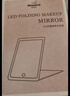 米波迪（Meebordi）镜子化妆镜带灯led便携折叠桌面宿舍卧室梳妆台学生补光镜美容仪器毕业礼物送老师珍珠白 实拍图
