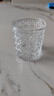 宝石纹玻璃杯INS风高颜值洋酒杯透明家用加厚鸡尾酒调酒啤酒杯子 竖纹高脚杯 实拍图