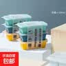 迷你家用冰块模具辅食格辅食冰格制冰模具婴儿冷冻制冰盒夏季必备 6格冰格【蓝色】2个 实拍图