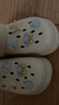 名创优品（MINISO）洞洞鞋男女夏季外穿凉鞋防滑厚底踩屎感包头凉拖鞋卡其色+海星 实拍图