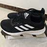 adidas DURAMO SL超轻稳定透湿排汗缓震回弹体测跑鞋男女阿迪达斯   黑色/白色/深灰   42.5 实拍图