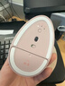 罗技（Logitech）Lift人体工学鼠标 垂直鼠标 小手鼠标 无线蓝牙鼠标 3台设备秒切换 带Logi Bolt接收器 粉色 实拍图