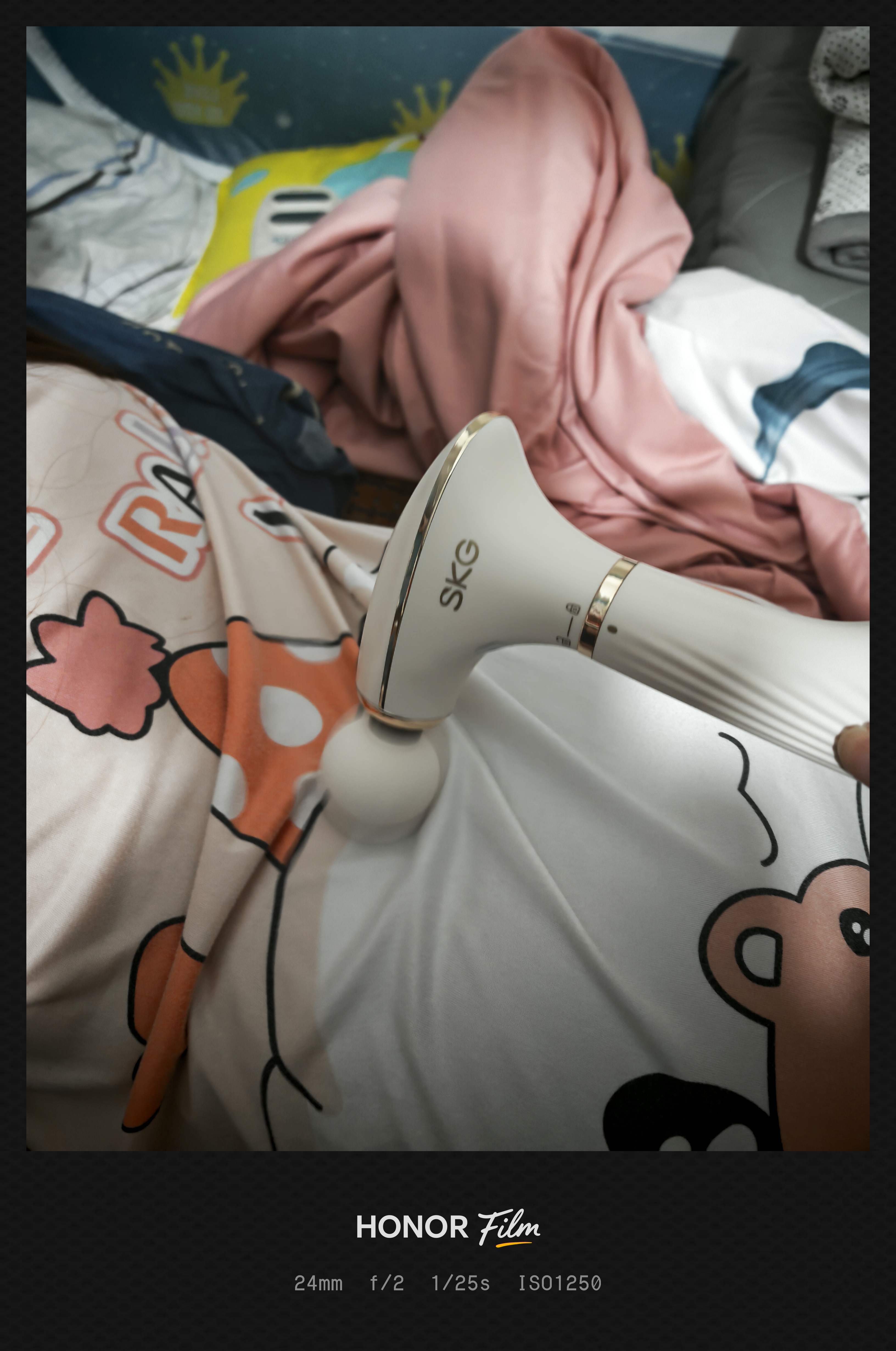 SKG不求人筋膜枪D3敲敲爽 专业级肩腿腰背肌肉放松可拆卸热敷颈膜按摩仪按摩器 生日礼物送父母男女友 实拍图