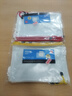 得力(deli)10只A4透明网格拉链袋 资料小学生科目分类文件袋 票据试卷收纳 文件保护 颜色随机63479 实拍图
