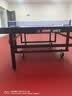 红双喜乒乓球台T1024整体折叠带轮ITTF标准 室内乒乓球桌25mm面板 T1024乒乓球台/整体折叠带轮 附礼品 晒单实拍图