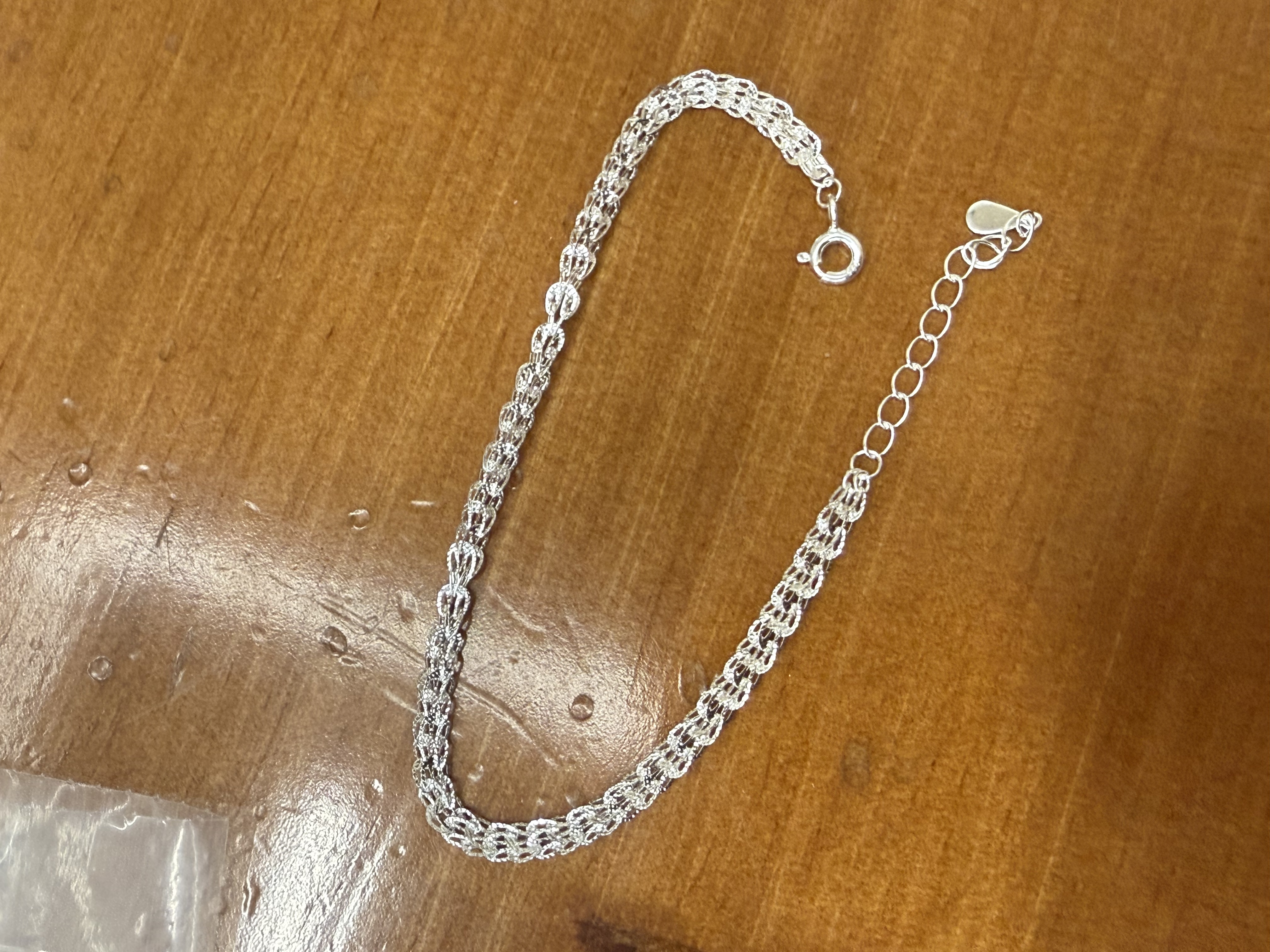 中国黄金（CHINA GOLD）S925银凤尾手链女款轻奢小众手串饰品情人节生日礼物送女友老婆 【今/次日达】凤尾手链 实拍图