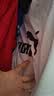彪马PUMA 纯棉宽松粉色休闲短袖T恤男女款夏季运动上衣 688958 XL 实拍图