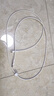 倍思 快充数据线 U-C 100W 白 1.5m + 小极充电器 2U 10.5W 白适用华为小米手机台灯电扇充电头 实拍图