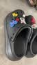 卡骆驰（CROCS）（crocs）经典泡芙Clog男女沙滩洞洞鞋凉拖鞋 207521-001 36 实拍图