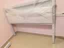 卡森琅【顺丰入户】床铁艺床主卧大床双人床铁床架1.5x2米铁架床软包床 白床架高尾+5cm床垫【白软包】 1.5*1.9/2.0m【默认发2.0长】 实拍图
