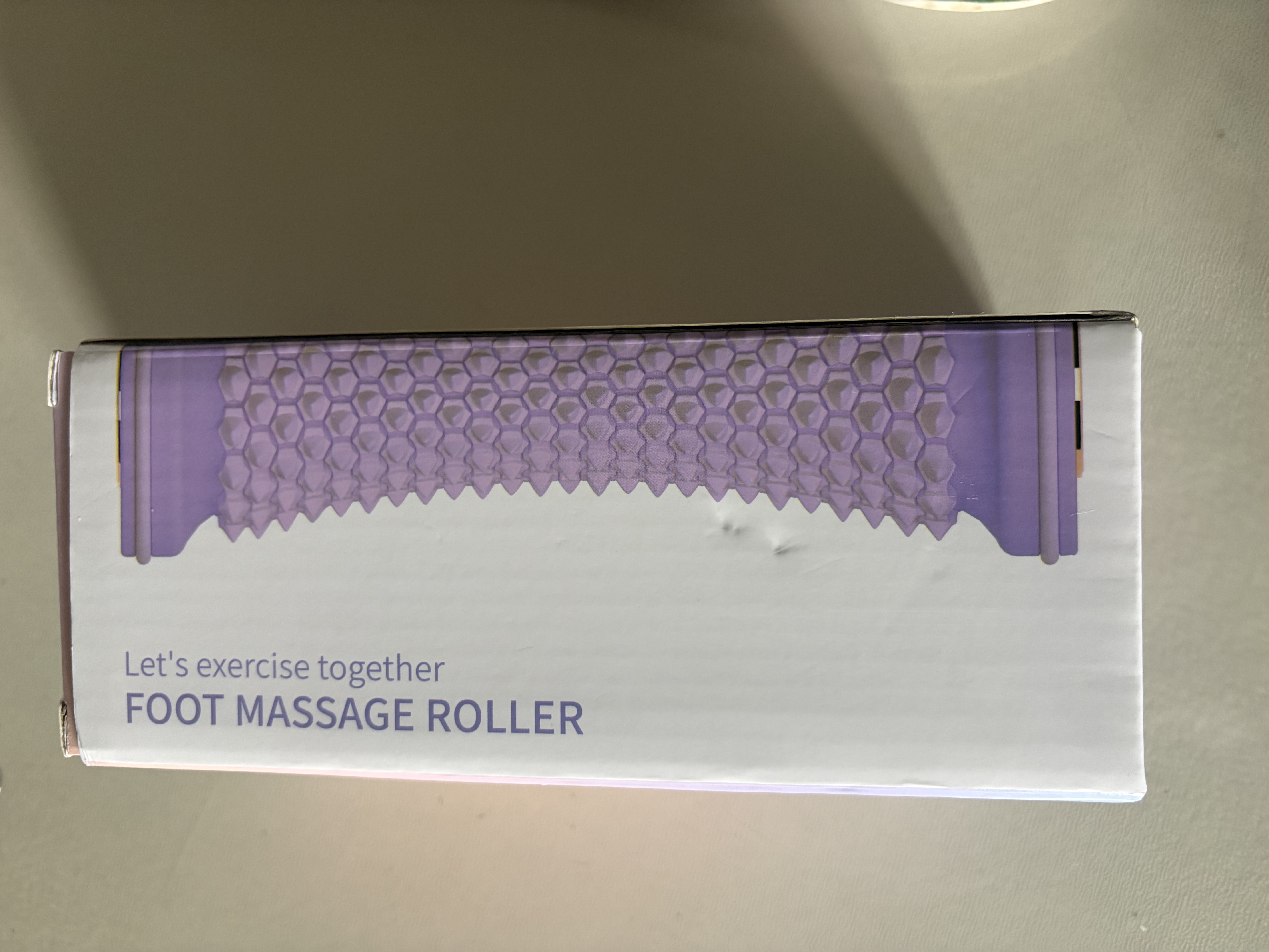 杜威克足底筋膜球脚底按摩滚轴花生球放松经络足弓训练器 灰 实拍图