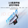 绿联USB/Type-C3.0高速读卡器 SD/TF双卡适用电脑平板手机大疆pocket4/3无人机/苹果17/16/运动相机 实拍图