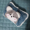 鲸清热水袋充电暖手宝暖宝宝暖手袋安全防爆热敷暖腰腹电暖宝可爱 蓝哈士奇【智能防爆 自动断电】 实拍图