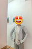 蕉下（beneunder）防晒衣女宽松透气夹克款便携轻量户外AS100银河灰XL 实拍图