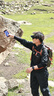 mont·bell户外风衣男款春夏防风防晒徒步休闲连帽上衣外套 1103322 BK黑色 L 实拍图