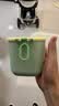 babycare婴儿奶粉盒宝宝便携奶粉辅食储存盒大容量恐龙奶粉盒 安波绿555ml 实拍图