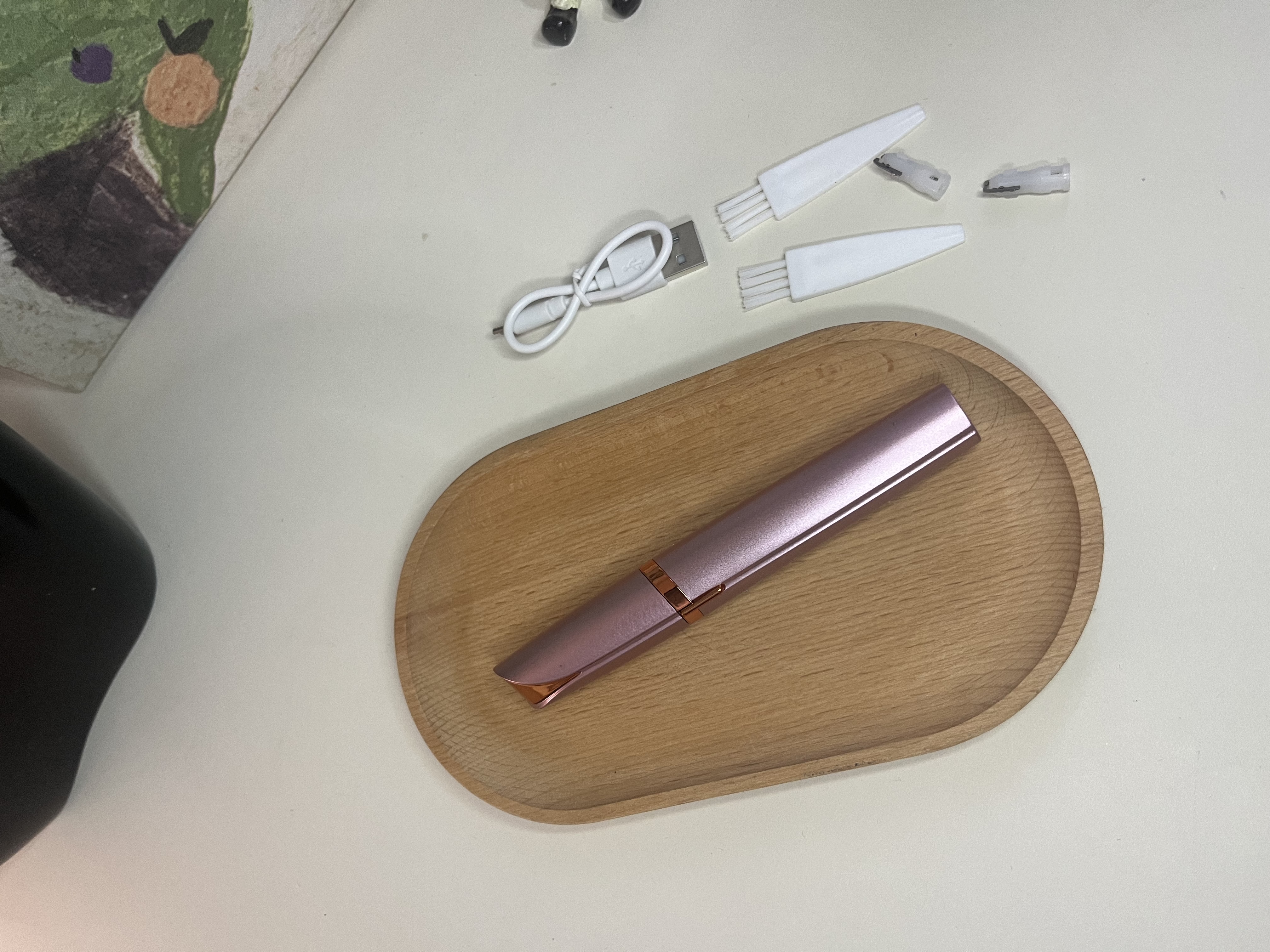 TrueX电动修眉刀男士女士用充电式修眉毛神器鼻毛修剪器多功能新手专用修眉仪毛刀自动刮眉修眉笔剃眉刀 【升级款】高速马达-自带补光灯-持久续航 实拍图