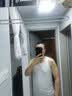 无痕背心男夏季运动装冰丝汗衫无袖衣服青年坎肩 白色男冰丝背心 4XL 实拍图