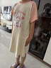 马克华菲女童睡裙夏季纯棉儿童睡衣2026新款家居服薄款女孩童装 粉 150 实拍图
