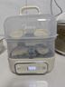 美的（Midea）煮蛋器蒸蛋器双层家用迷你小蒸锅 早餐鸡蛋羹自动断电防干烧便携式家用MZ-ZDE2015D 实拍图