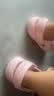 牧童儿童拖鞋夏男宝宝洞洞鞋软底女童卡通洗澡婴幼儿家居鞋萌兔粉140 实拍图