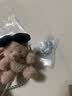 AJIDOU阿吉豆手机挂件商场同款可爱小熊背夹珍珠链可斜挎配件挂链 【棕色小熊】手机背夹 新旧款混发 高13.5cm宽10cm 实拍图