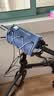 大行（DAHON）折叠自行车配件车头包挎包户外骑行p8车前包大容量防水收纳储物袋 海军蓝 实拍图