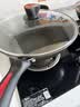 炊大皇炒锅不粘锅少油烟平底锅多用煎炒锅电磁炉34cm通用健康 CKN4634BF 实拍图