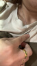 老银匠银项链无吊坠s925银项链女素链简约裸链简约女士百搭时尚银锁骨链 实拍图