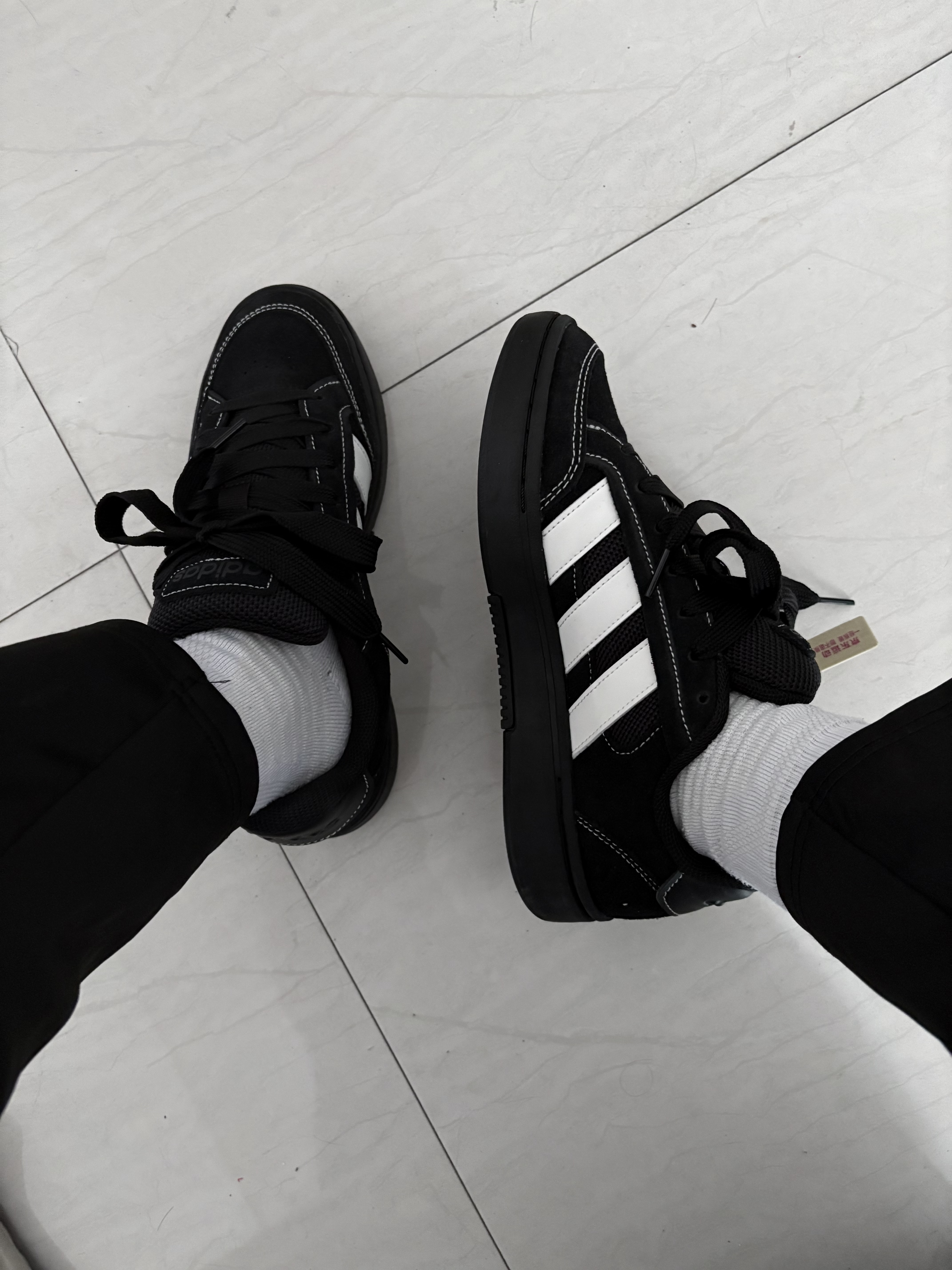 阿迪达斯（adidas）运动型格系列 男女 GC ALPHA SK8 运动休闲鞋 JR9819 黑色 42 实拍图