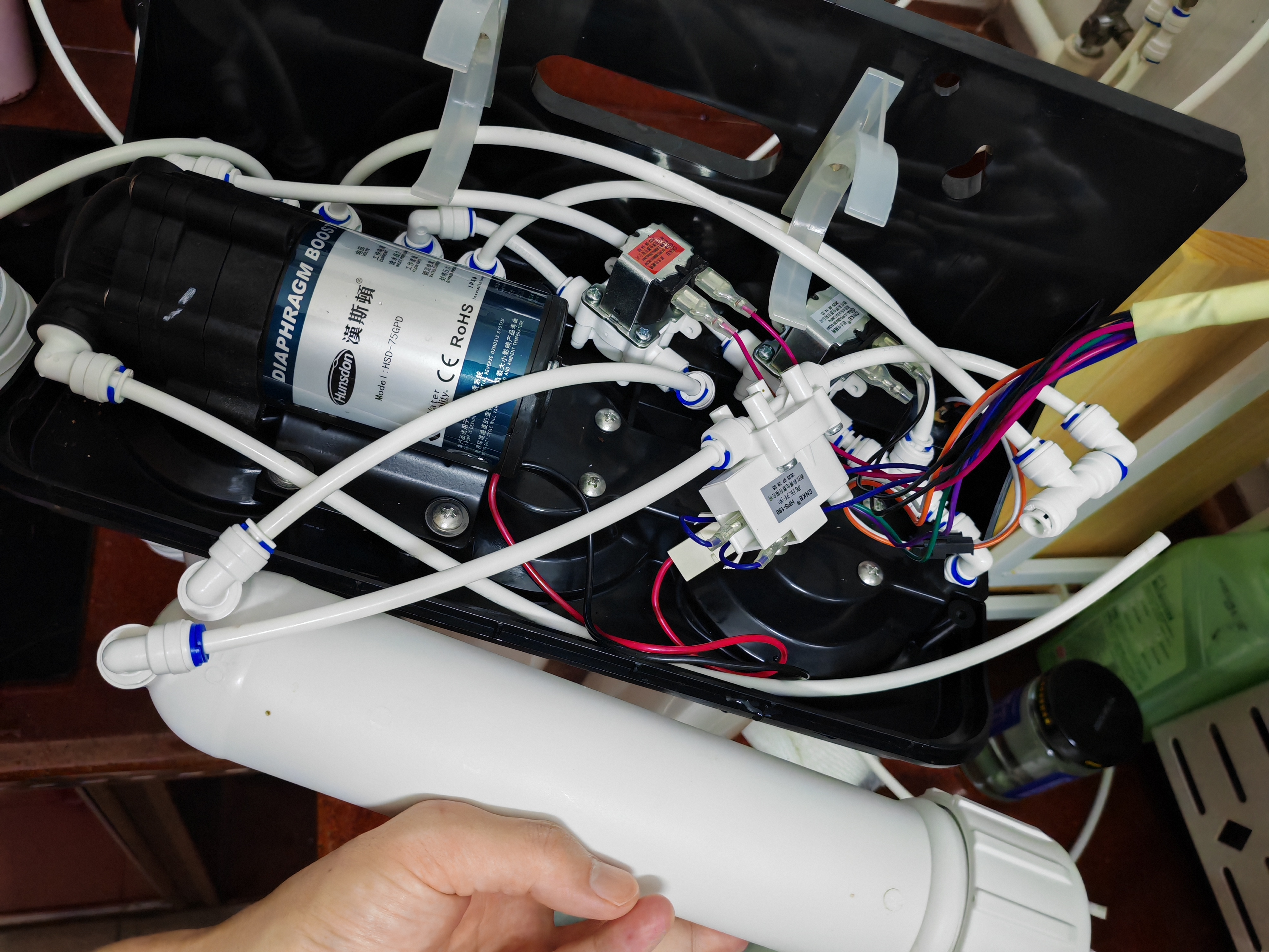汉斯顿（Hunsdon） HSD-75G-15Pro净水器原厂滤芯 15Pro-第四级通用75G-RO滤芯 实拍图