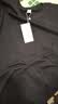 网易严选超值T3.0 男女同款纯棉短袖T恤 100%新疆棉圆领内搭 10A抗菌 短袖款-质感黑 【棉柔T3.0升级】 S 建议160-165CM，90-120斤 实拍图