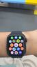 Apple/苹果 Watch S11 智能手表GPS款42毫米亮黑色铝金属表壳黑色运动型表带S/M MEU94CH/B 实拍图