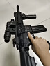 瓜乐熊天弓hk-416自动连发突击步枪水发竞技高射速金属软弹wargam发射器 HK-416暗色满配（电供弹夹+金属消音+红外手电战术盒） 三角洲8-12岁男孩六一儿童节礼物成年人高级高端玩具枪 实拍图