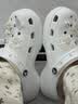 卡骆驰（CROCS）【预售】白鹿同款经典云朵洞洞鞋时尚百搭女鞋花园鞋|206750 白色-100(含智必星)【预售】 36 /37(230mm) 实拍图