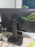 华硕ROG XG27ACG 27英寸显示器2K电竞 2K180Hz原生高刷FastIPS 1ms响应G-SYNC兼容HDR400 TYPE-C 实拍图