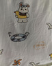 十月结晶婴儿包单春秋双层产房襁褓巾纯棉包被新生儿包被  云端小兔85*85 实拍图